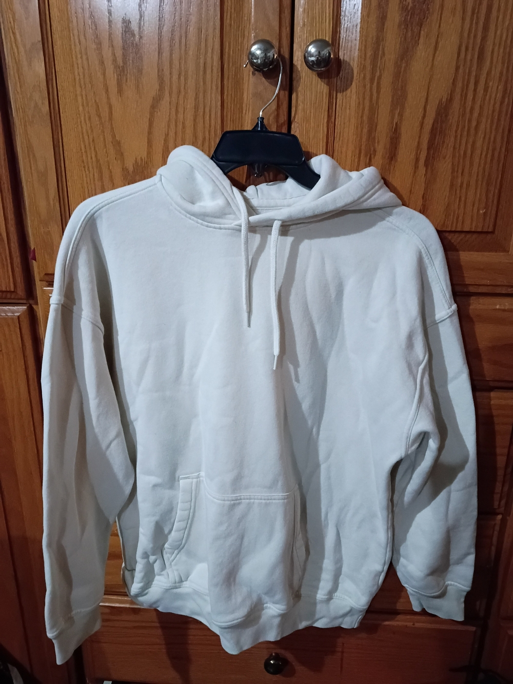Hollister Off-White Pullover Hoodie